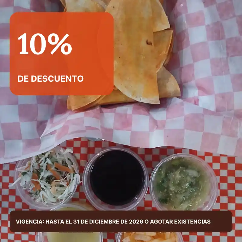 10% de descuento en Dani's el sazón casero