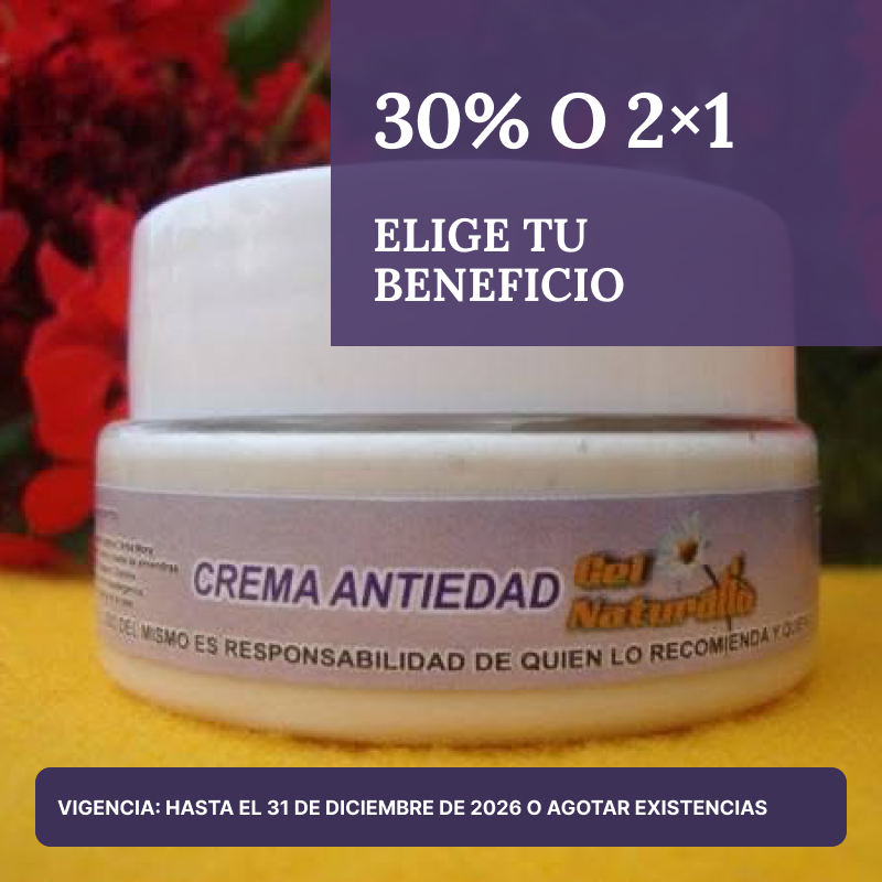 30% o 2x1 en Gel Naturalia