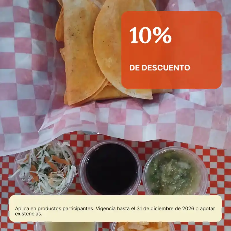 10% de descuento en Dani's el sazón casero image