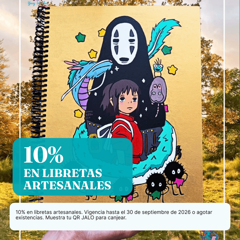 10% en libretas artesanales de Yaaj Sáaskun image