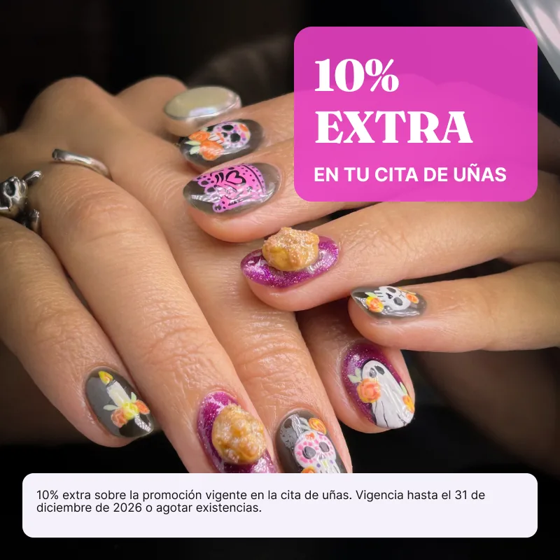 10% extra en tu cita de uñas en Mynailzone image