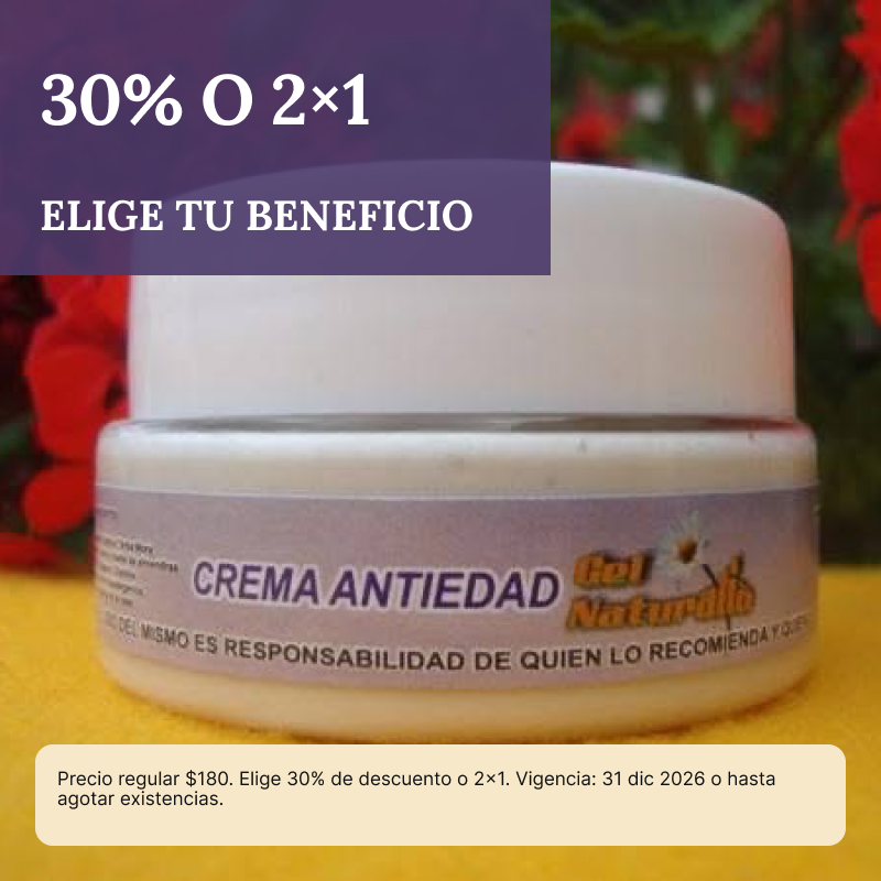 30% o 2x1 en Gel Naturalia image