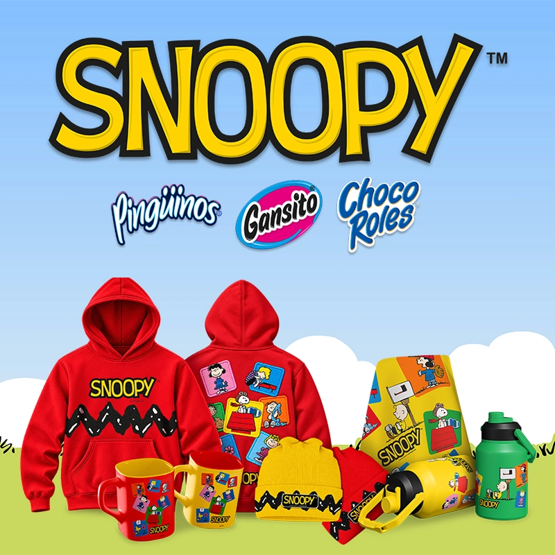 Snoopy y sus amigos por Pastelitos Marinela